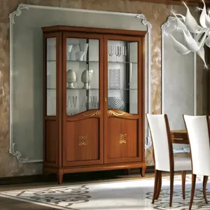 Vitrines szekrény